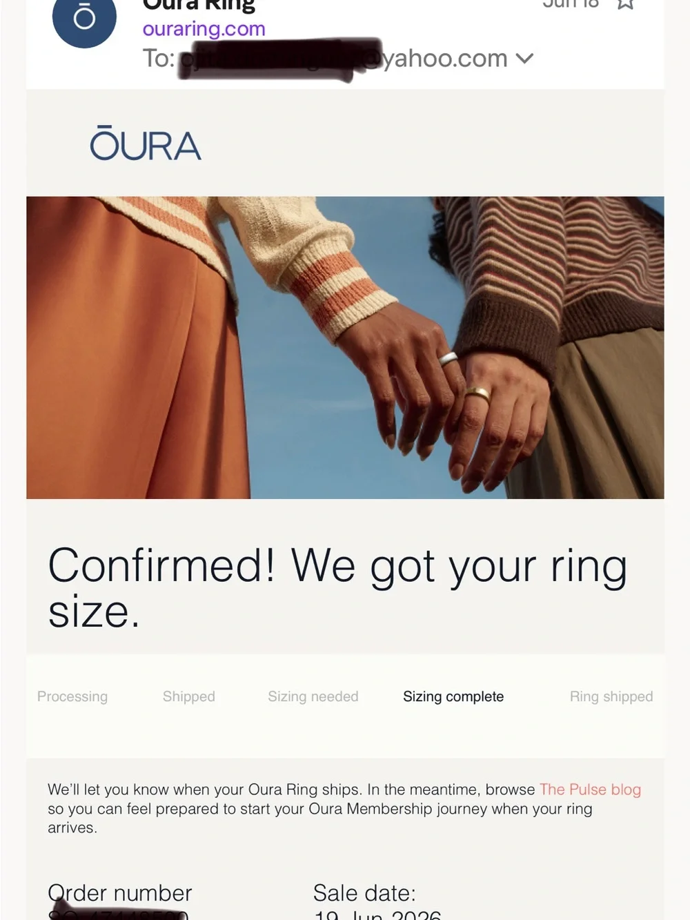 Oura ring gen 4 Silver size 12